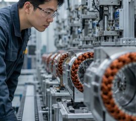 Mỡ Kyodo Yushi cho động cơ điện và dây chuyền pin xe điện