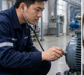 Ổ bi phát tiếng ồn sau khi đổi mỡ: Checklist chẩn đoán