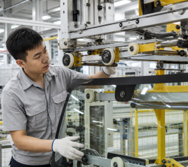 Mỡ Kyodo Yushi cho dây chuyền lắp ráp kính ô tô