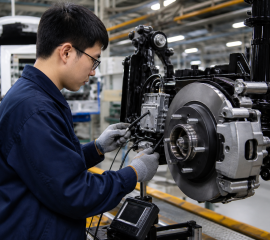 Mỡ Kyodo Yushi cho dây chuyền lắp ráp cụm phanh và ABS ô tô