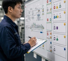 Cách lập thẻ bôi trơn cho thiết bị trong nhà máy